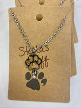 Load image into Gallery viewer, Paw Print Necklaces
