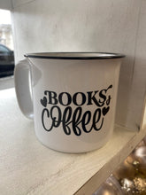 Load image into Gallery viewer, Books &amp; Coffee Mug
