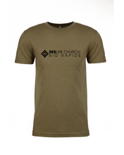 Load image into Gallery viewer, RESLIFE T-SHIRT GRAPHITE LOGO
