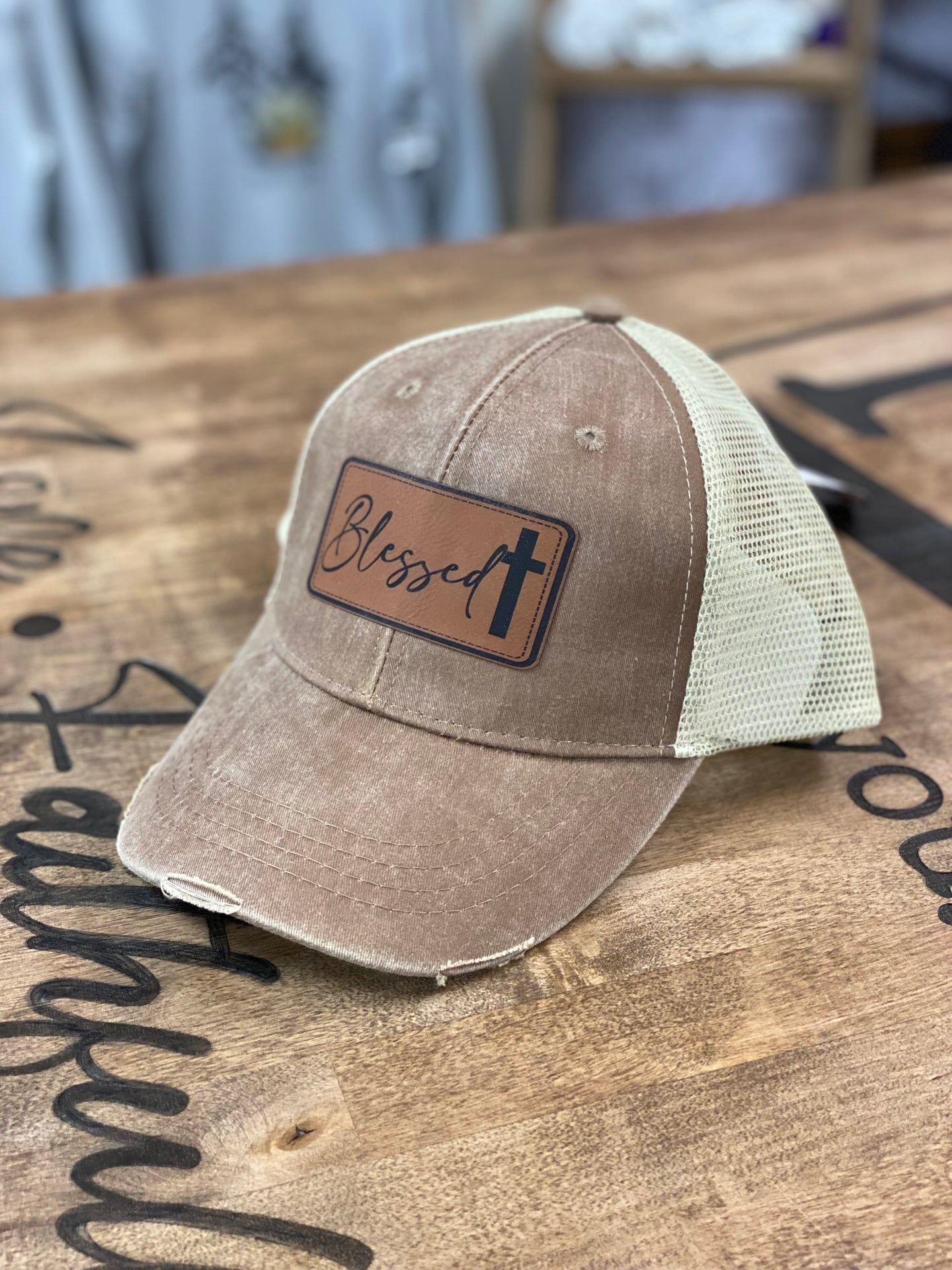 Choose Your Leather Patch Hat| Mississippi Mud