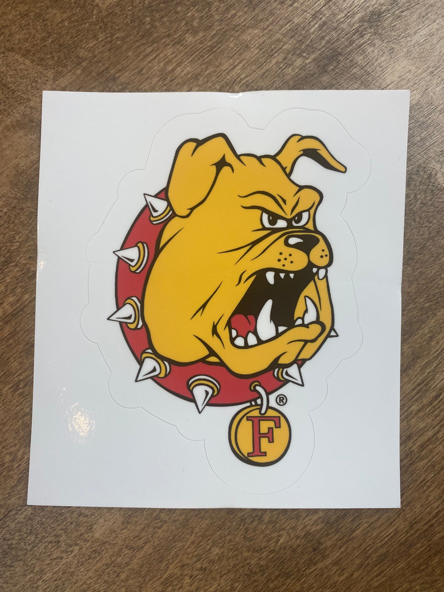 Ferris Bulldog Sticker