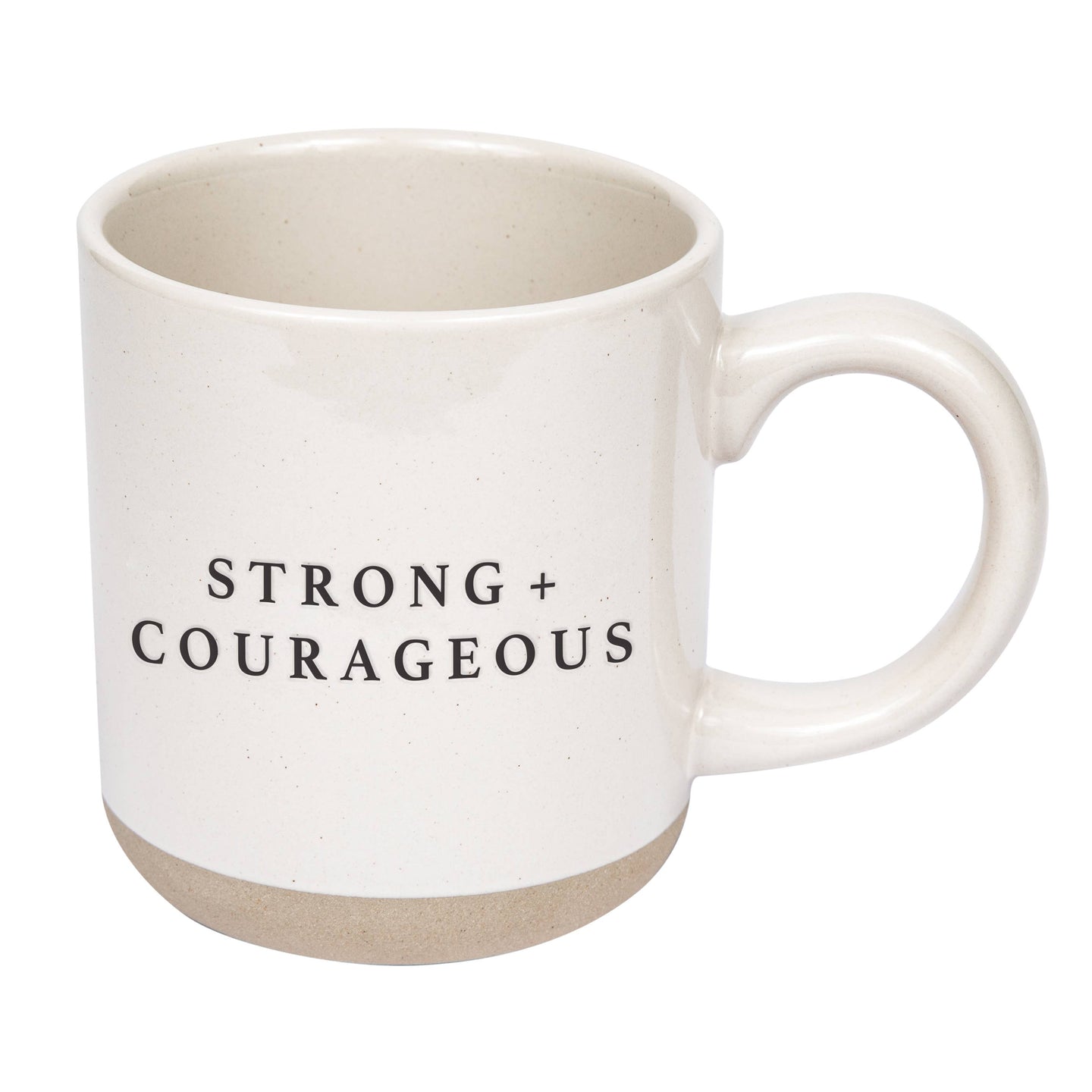 Strong + Courageous Coffee Mug - 14oz