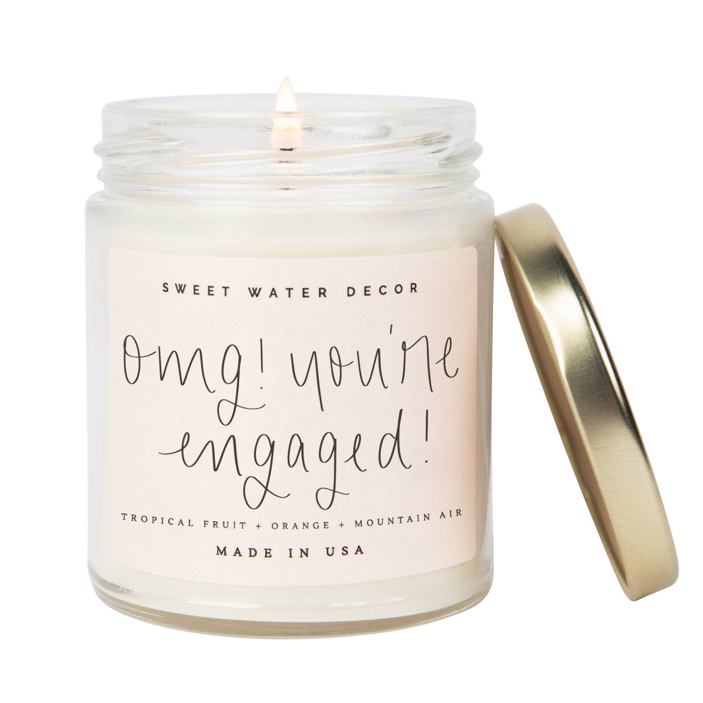 OMG! You're Engaged! Soy Candle - 9 oz