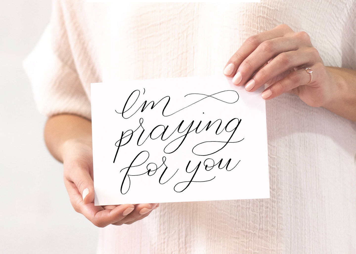 I'm Praying for You | Greeting Card