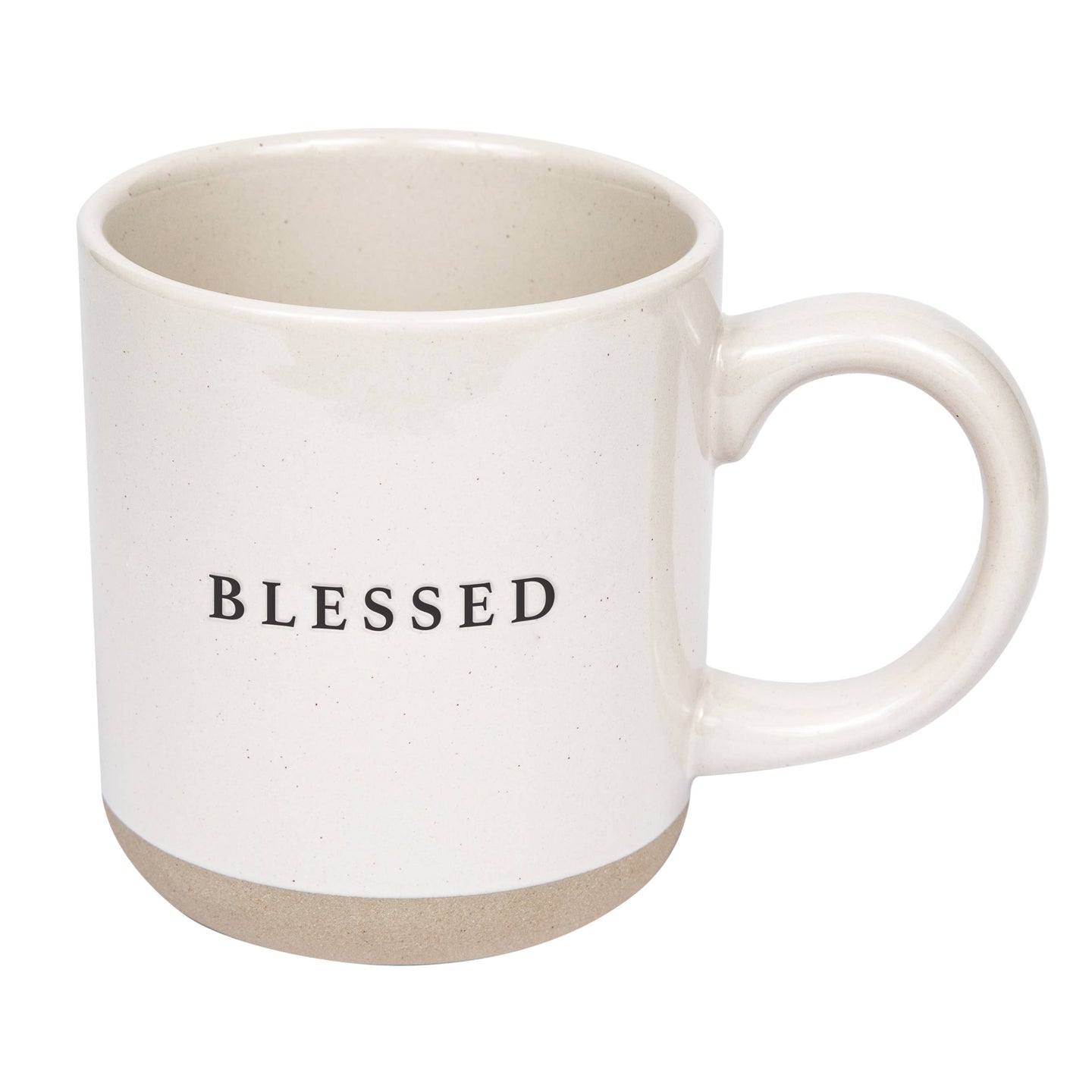 Blessed Stoneware Coffee Mug - 14oz