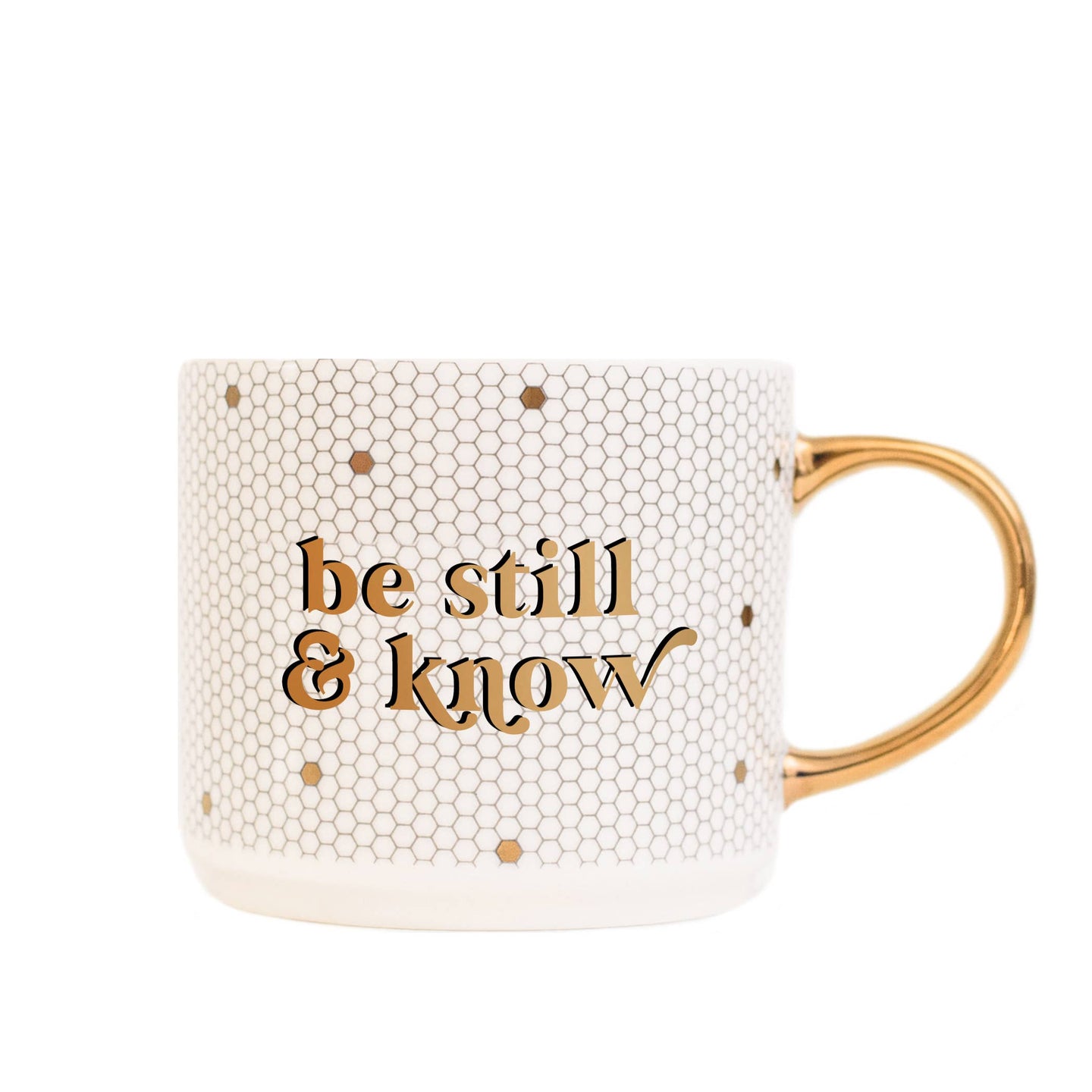 Be Still & Know Coffee Mug - 17 oz