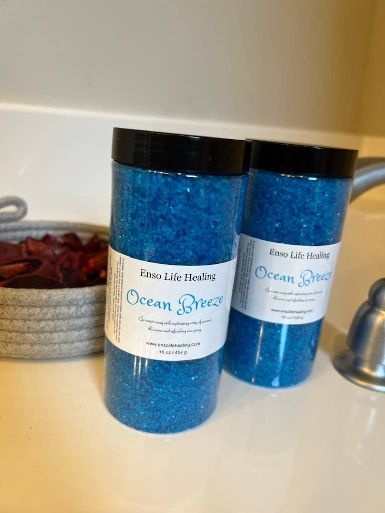 Ocean Breeze Bath Salt Soak - 16oz