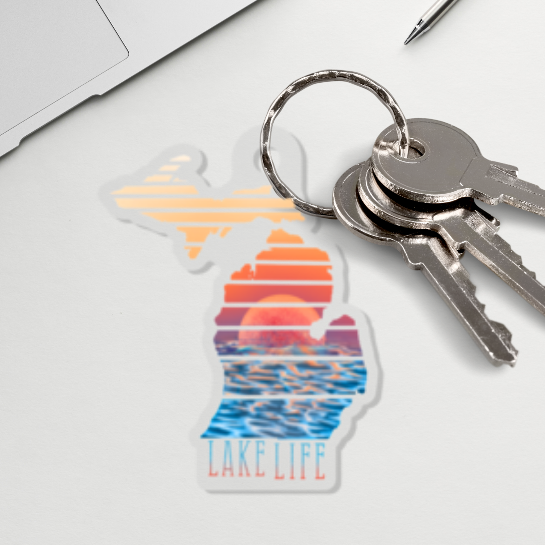 Lake Life Keychain