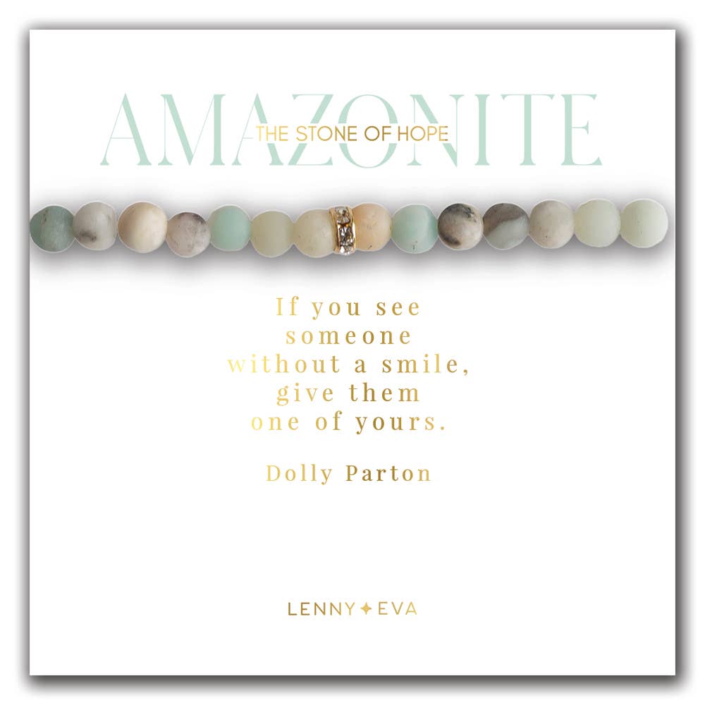 Amazonite Sparkle Bracelet