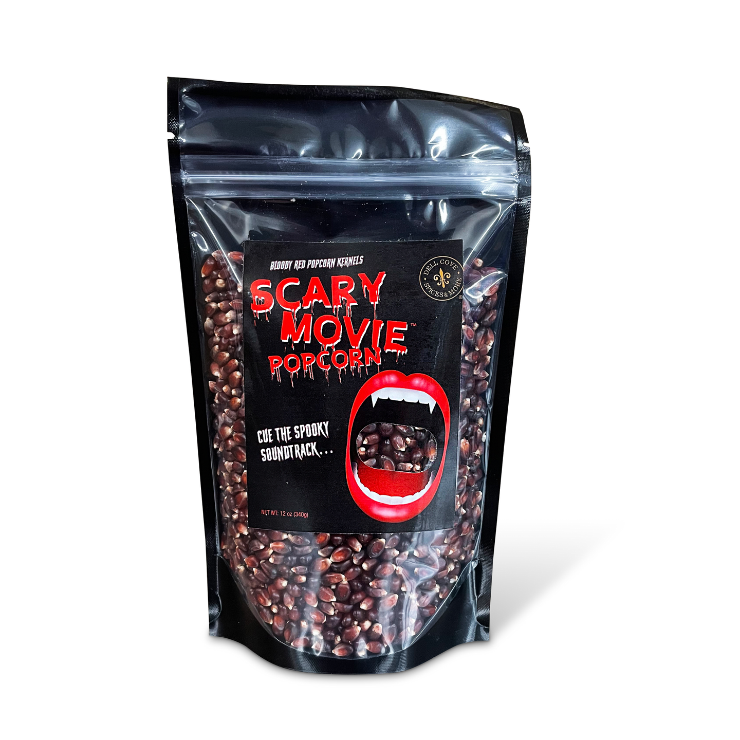 Scary Movie Popcorn Kernels